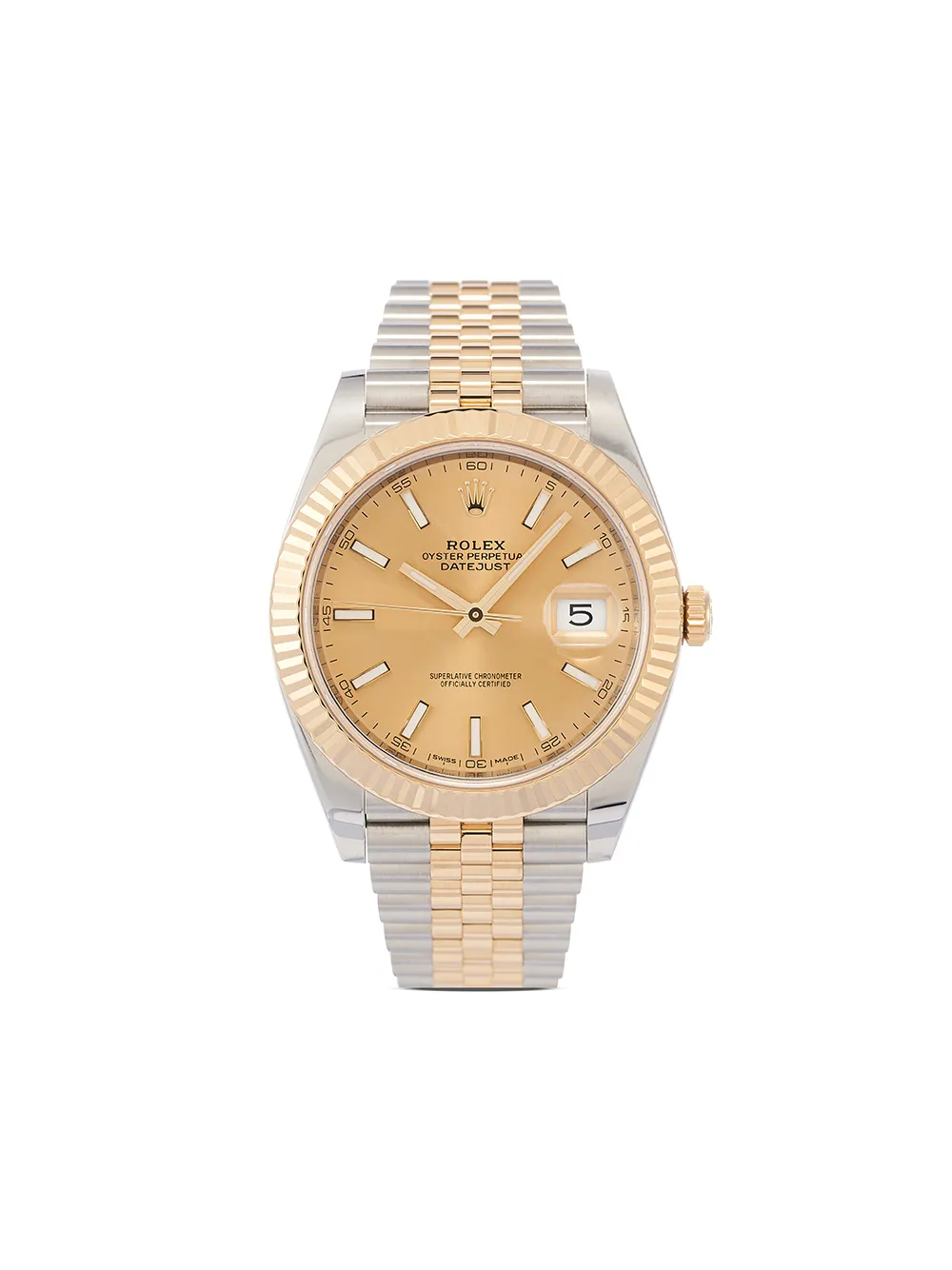 фото Rolex наручные часы datejust pre-owned 41 мм 2021-го года