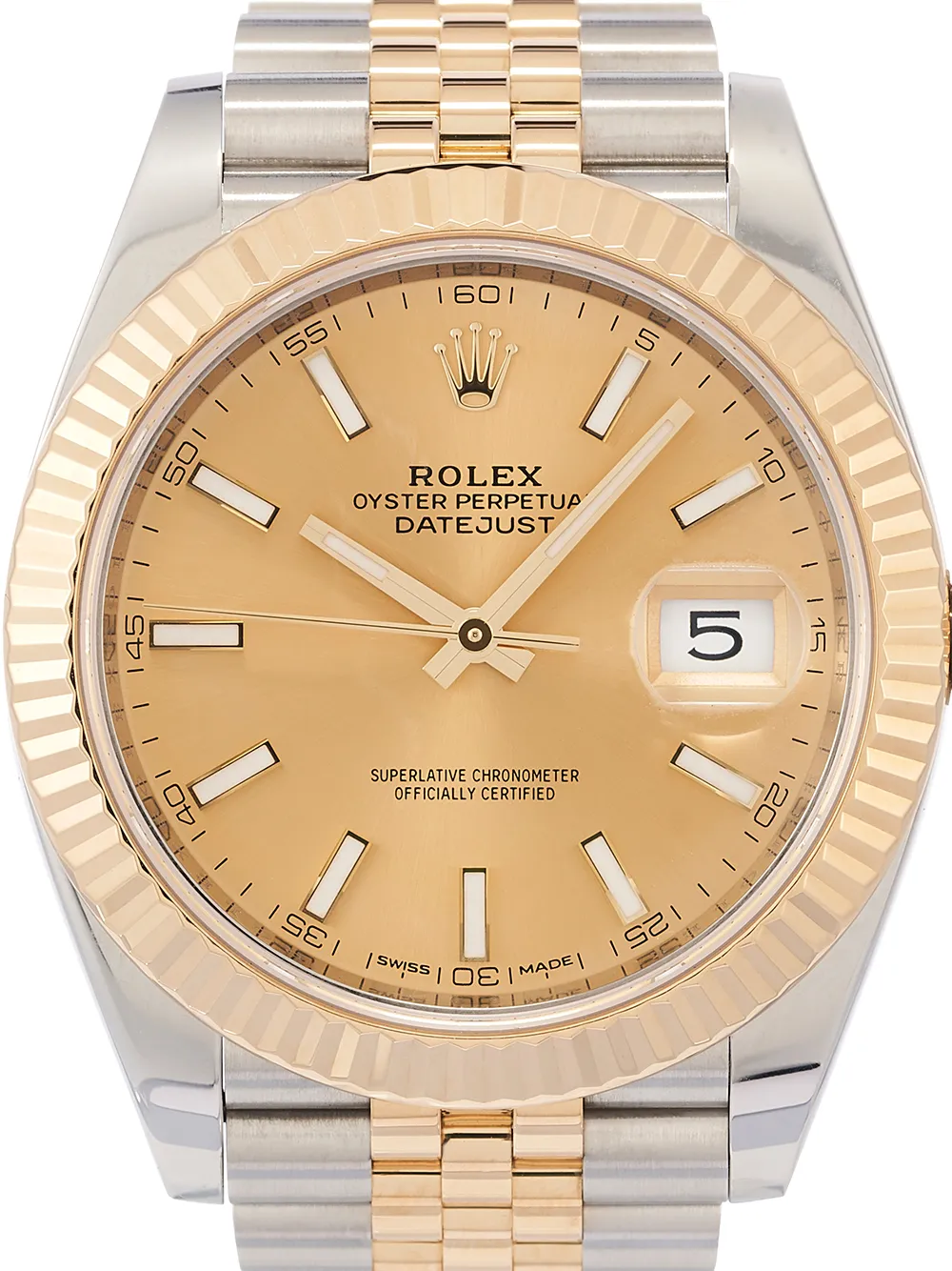 фото Rolex наручные часы datejust pre-owned 41 мм 2021-го года
