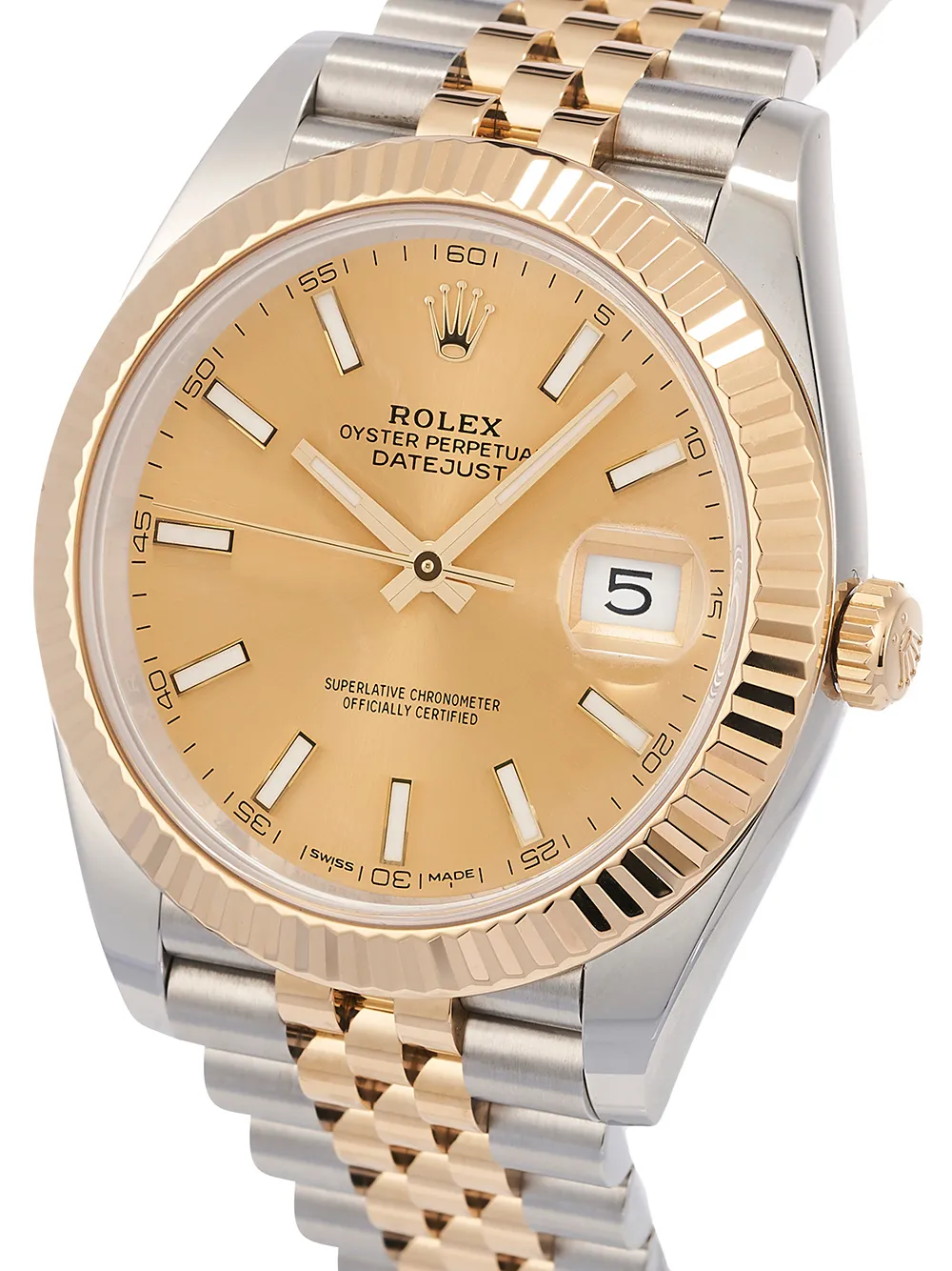 фото Rolex наручные часы datejust pre-owned 41 мм 2021-го года
