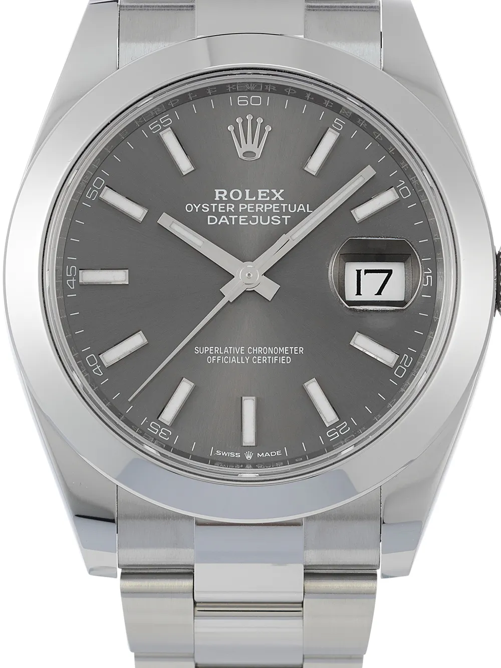 фото Rolex наручные часы datejust pre-owned 41 мм 2021-го года