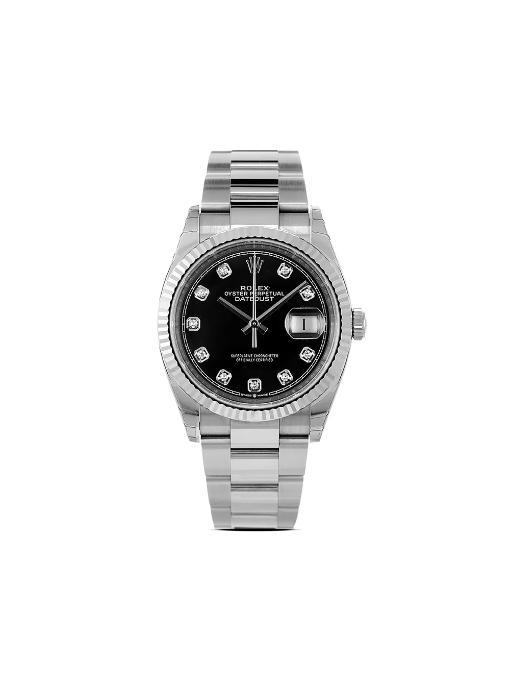 фото Rolex наручные часы datejust pre-owned 36 мм 2021-го года