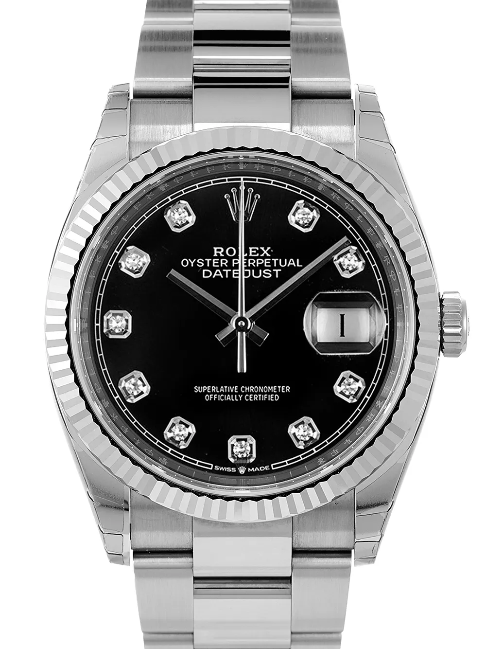 фото Rolex наручные часы datejust pre-owned 36 мм 2021-го года