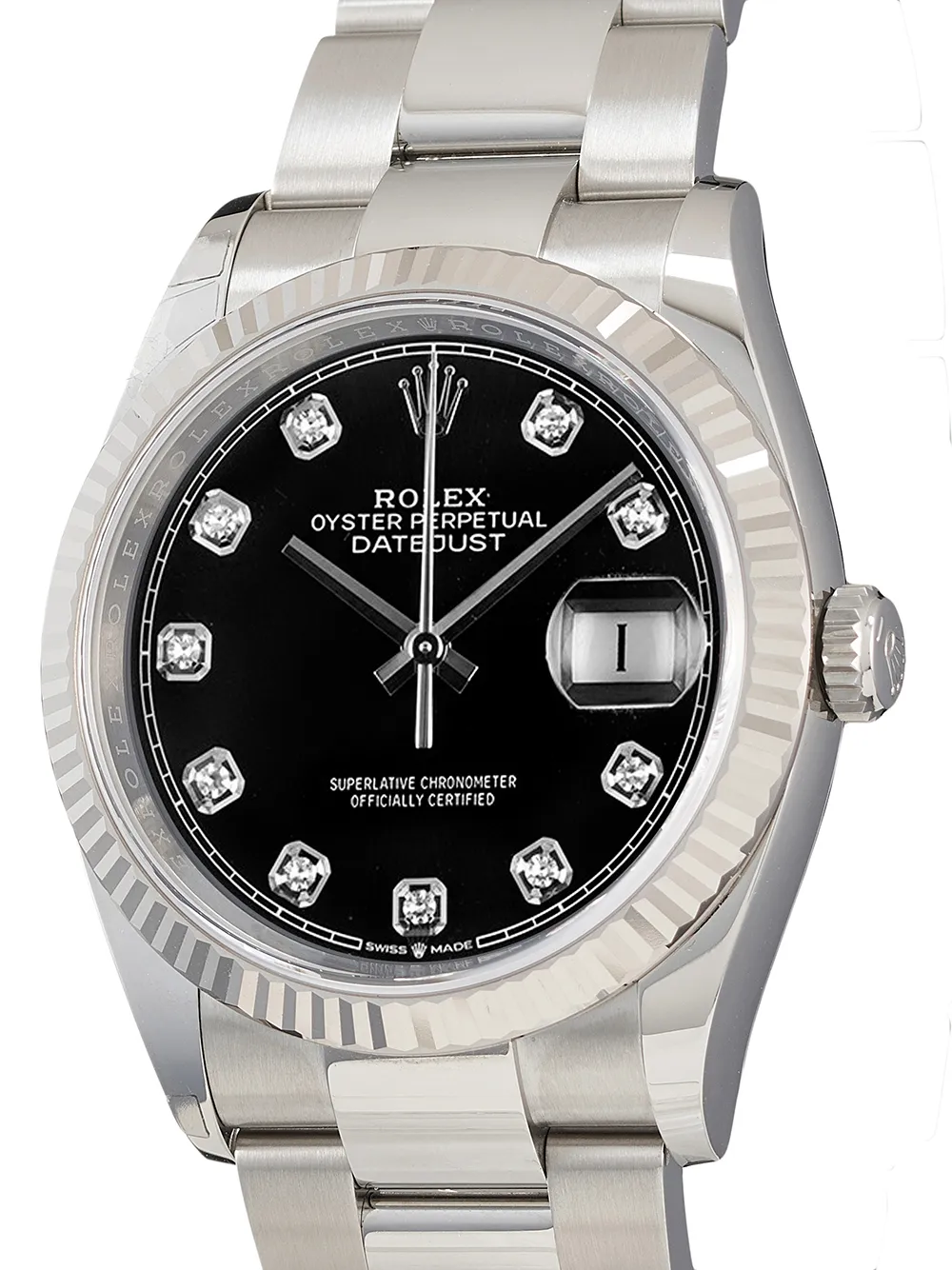 фото Rolex наручные часы datejust pre-owned 36 мм 2021-го года