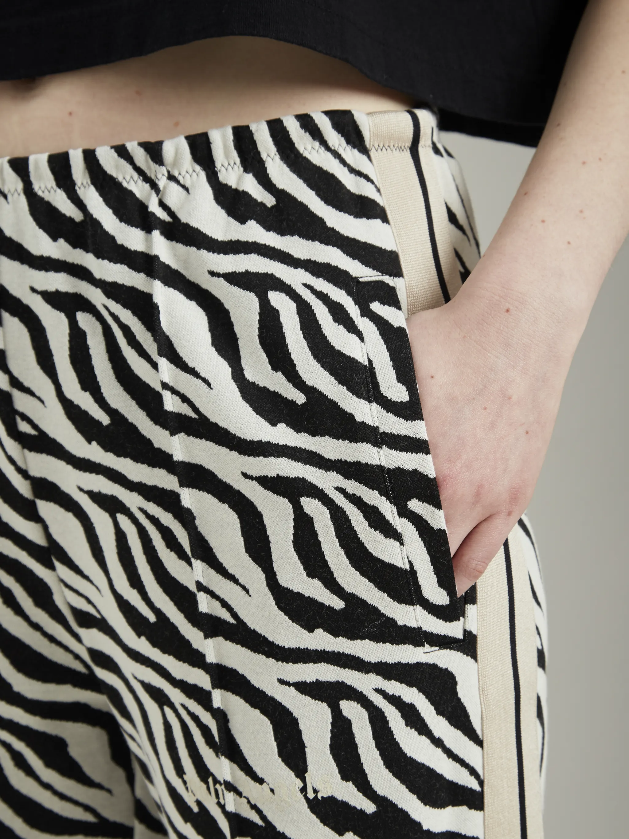 ZEBRA TRACK PANTS Palm Angels® Official