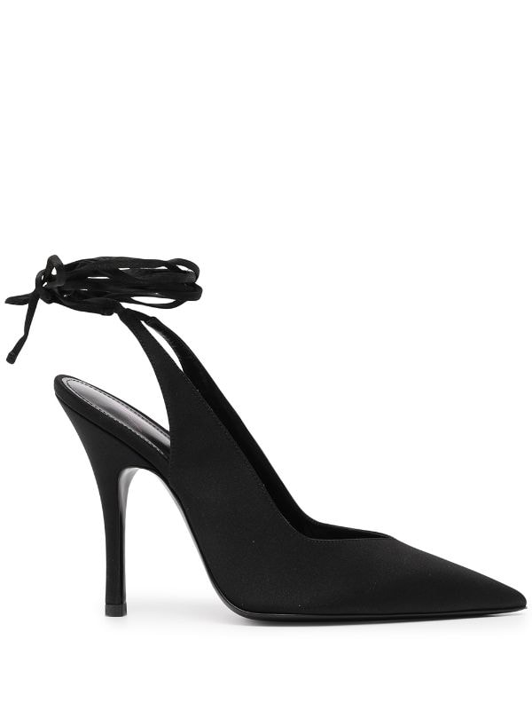 The Attico Venus 105mm Slingback Mules Farfetch