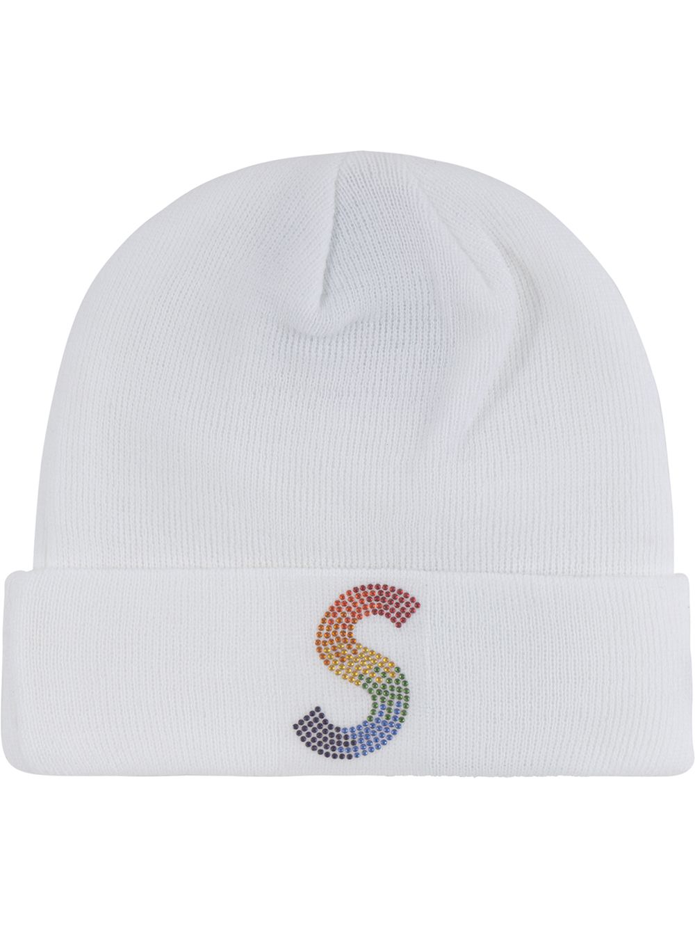 фото Supreme шапка бини swarovski s logo из коллаборации с new era