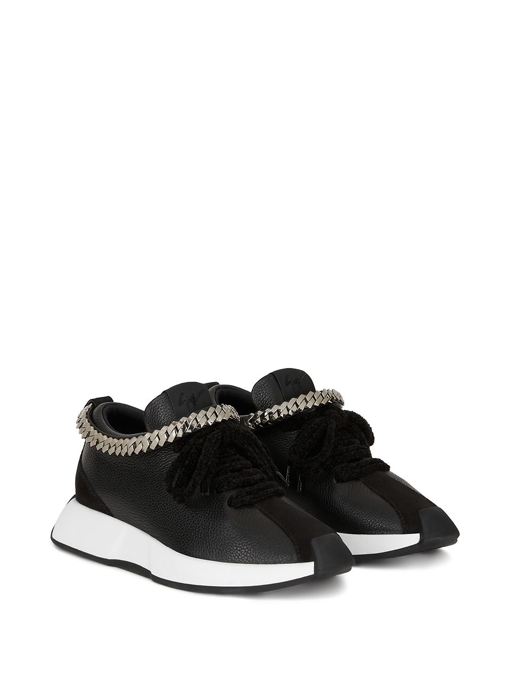 Giuseppe Zanotti Ferox chain-detail Sneakers - Farfetch