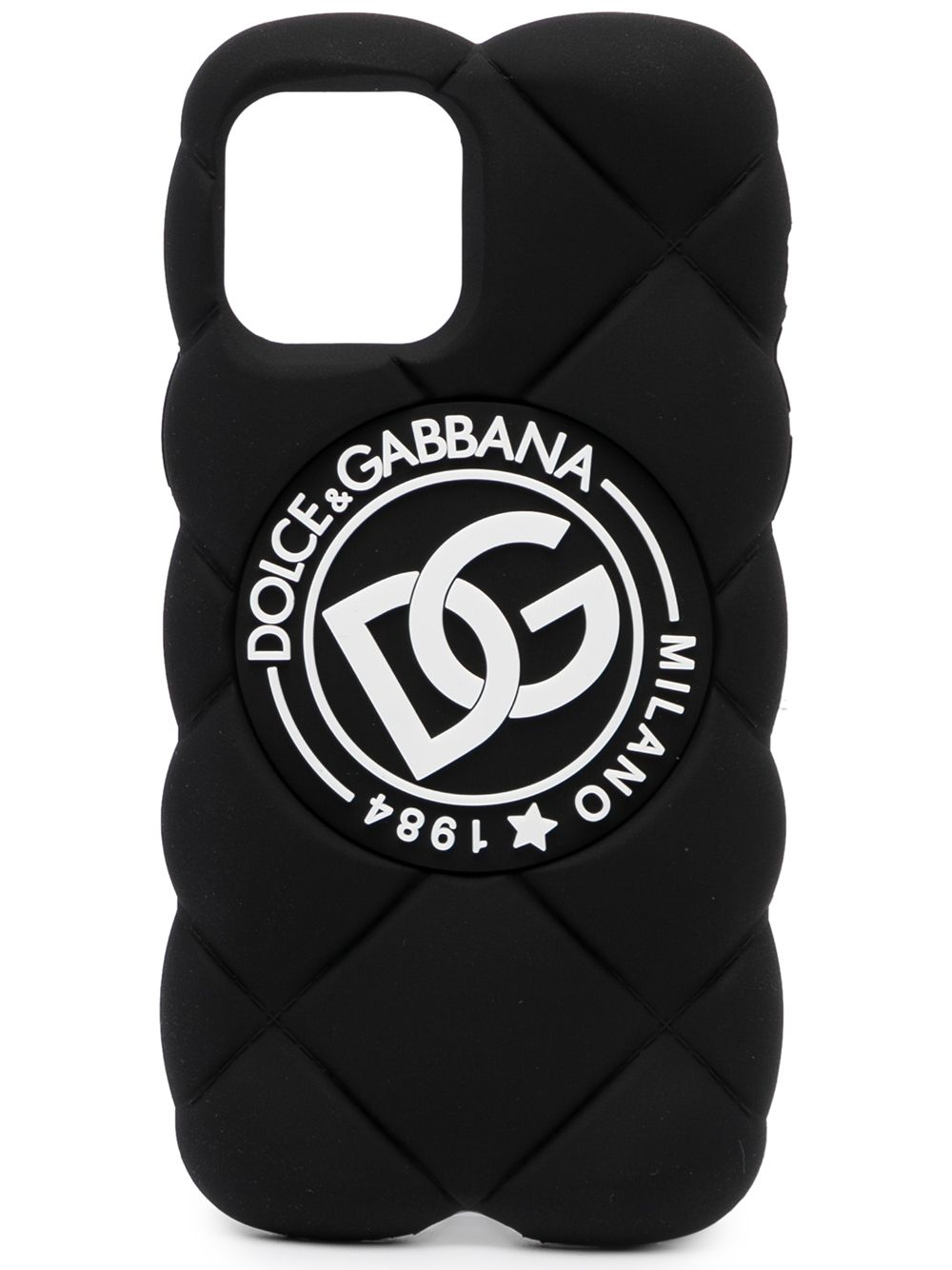 Image 1 of Dolce & Gabbana quilted iPhone 12 Pro case