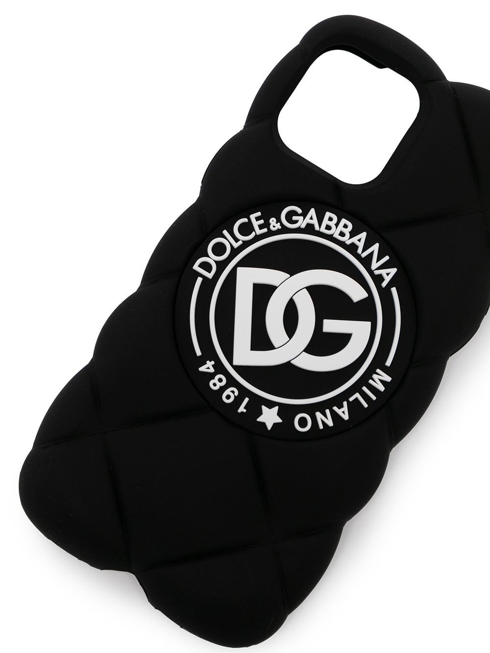 Shop Dolce & Gabbana Quilted Iphone 12 Pro Case In Black