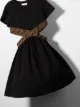 Fendi Kids Kleid mit Cut-Outs