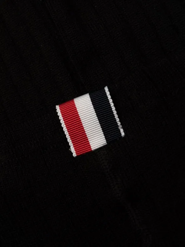Thom Browne 4BAR ストライプ タイツ | ブラック | FARFETCH JP