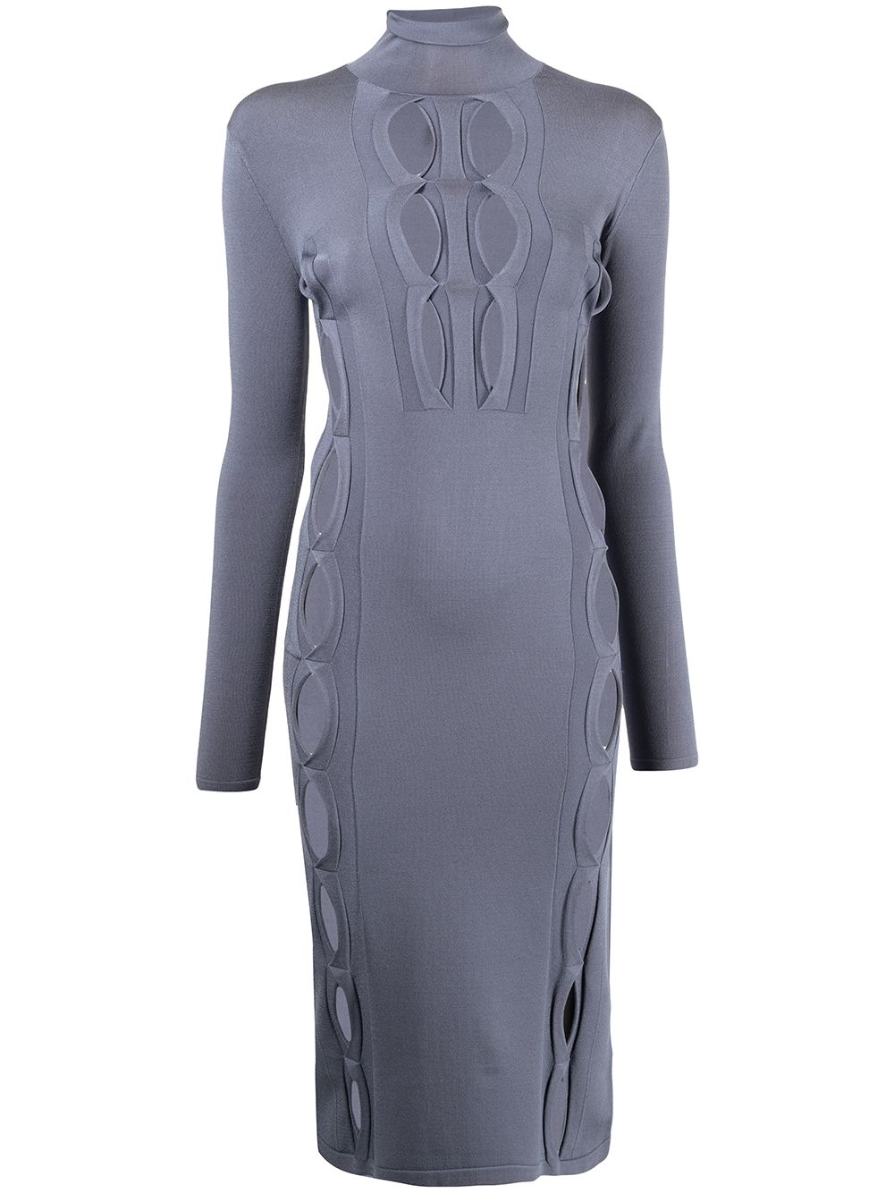 

Dion Lee double hosiery dress - Purple