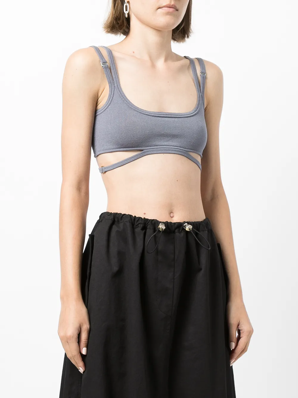 Dion Lee E-Hook Hosiery Bra Top - Farfetch