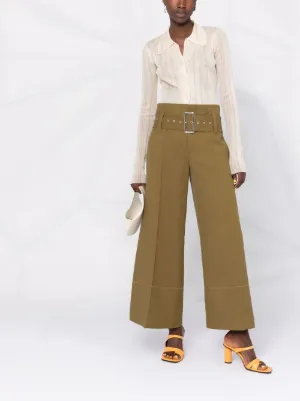 Women's Designer Wide Leg Trousers 2018 