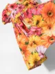 Dolce & Gabbana Kids floral print short-sleeve dress