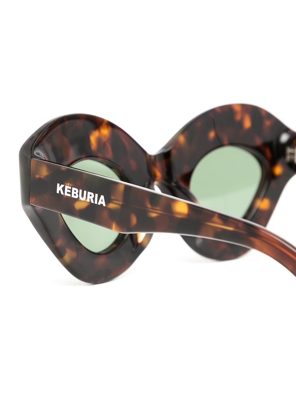 фото George keburia tortoise-shell cat-eye sunglasses