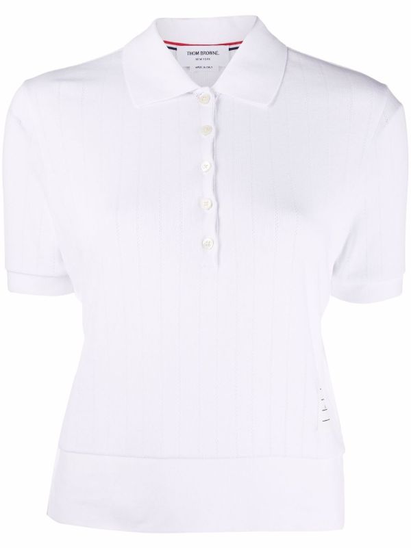 white polo tee womens