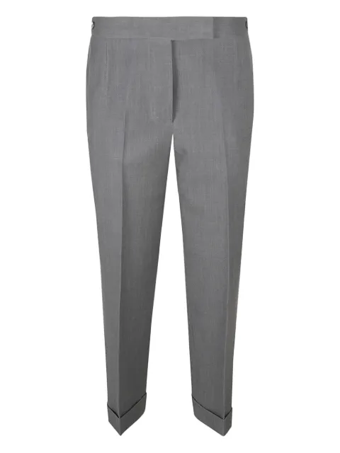 Thom Browne pantalones capri con tiro alto