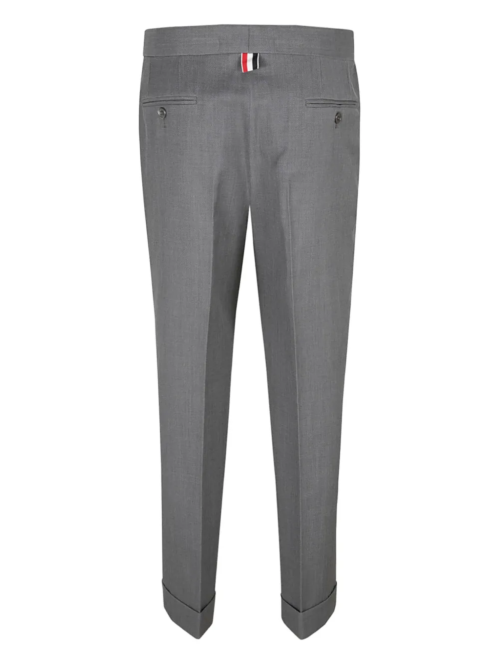  Thom Browne Cropped Hose Mit Hohem Bund   Grau 