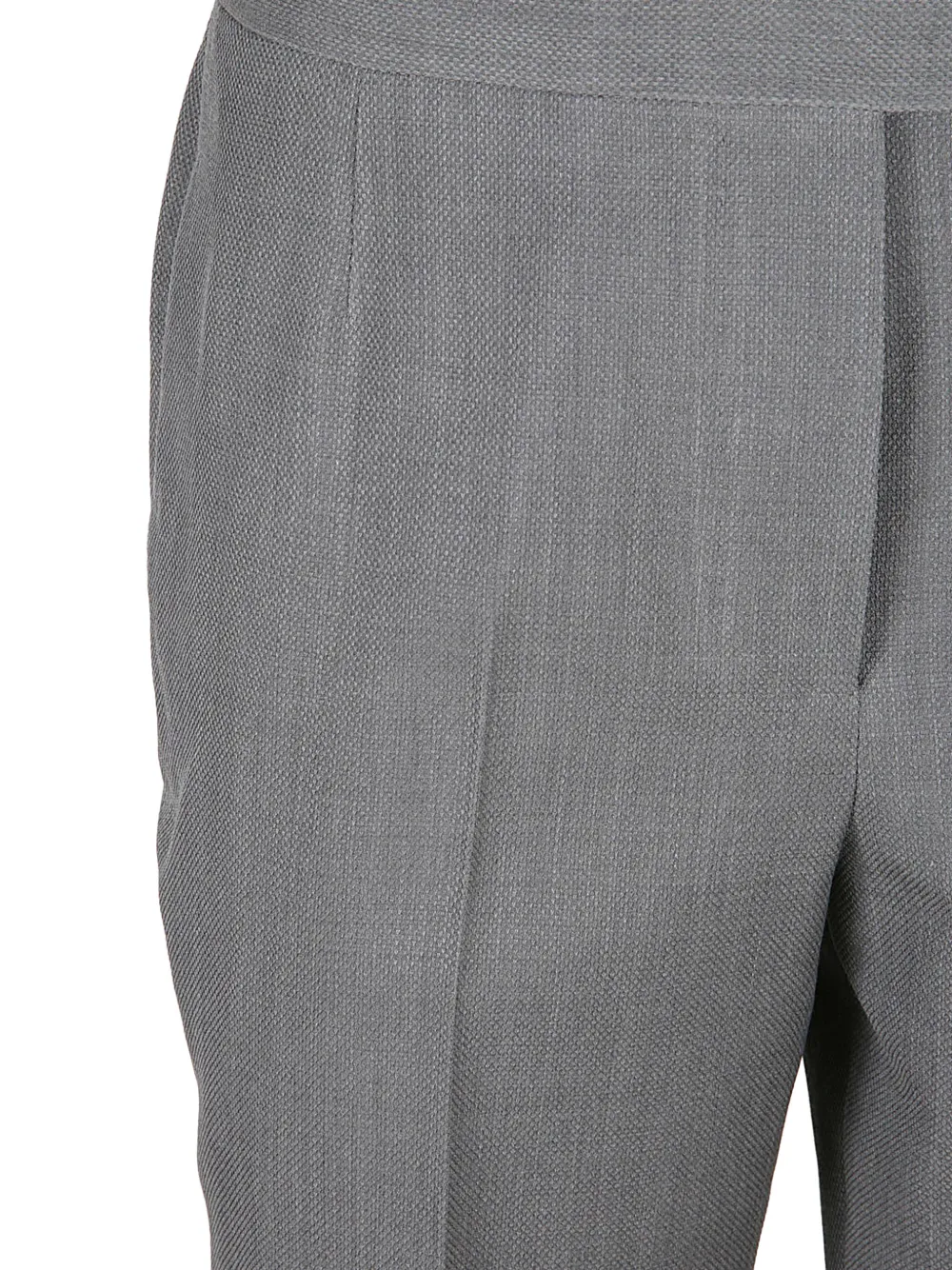  Thom Browne Cropped Hose Mit Hohem Bund   Grau 