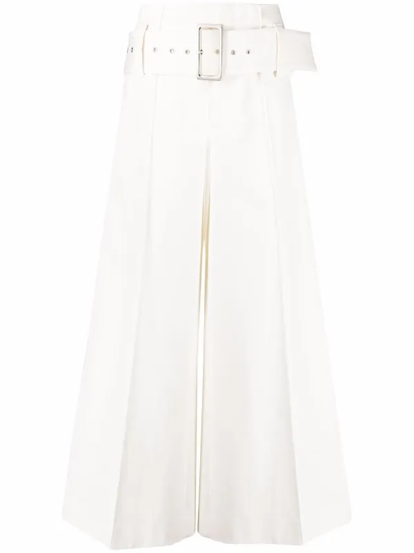10 CORSO COMO high-waist Belted wide 
