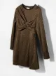 Fendi Kids TEEN Kleid mit FF Vertigo-Motiv