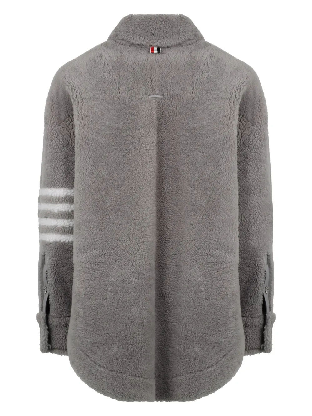 Thom Browne sobrecamisa oversize con motivo 4-Bar | Chamarras oversize | Image 2