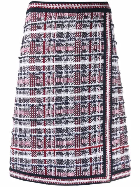Thom Browne Rock mit Check