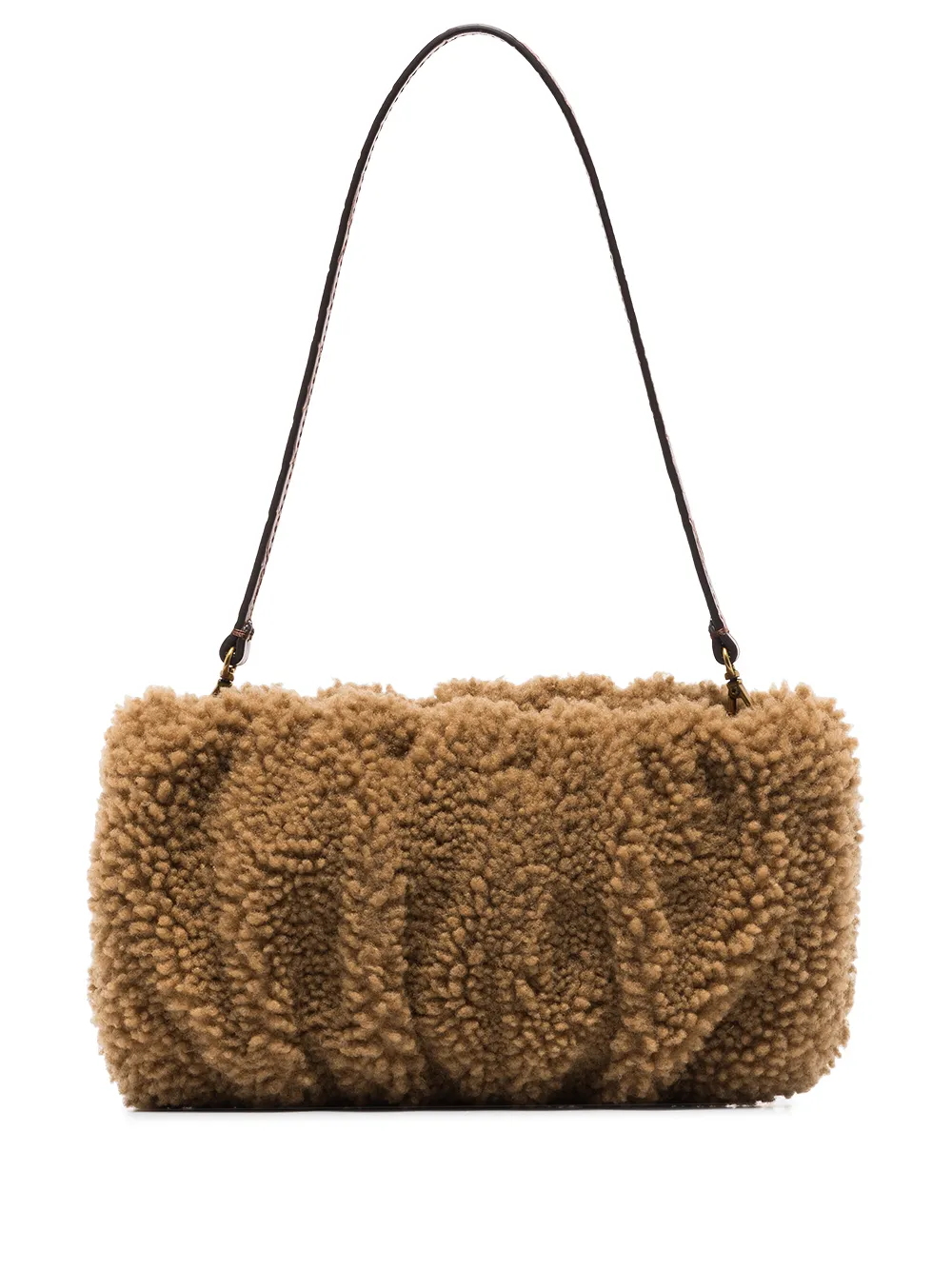 Image 1 of STAUD Bean shearling shoulder bag