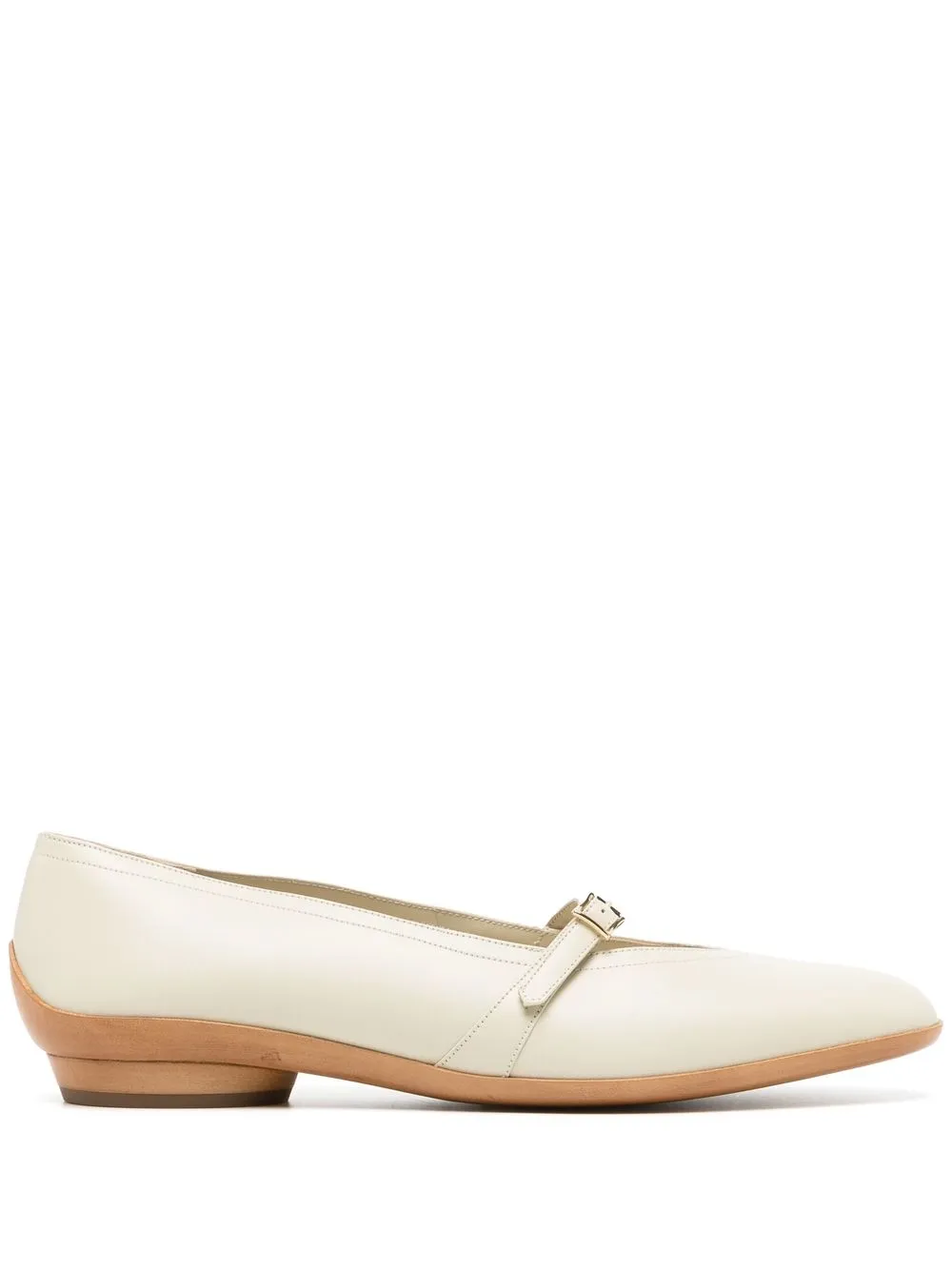 

Ferragamo Museo ballerina shoes - Neutrals