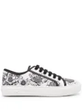 Ferragamo Borg floral-print sneakers - White