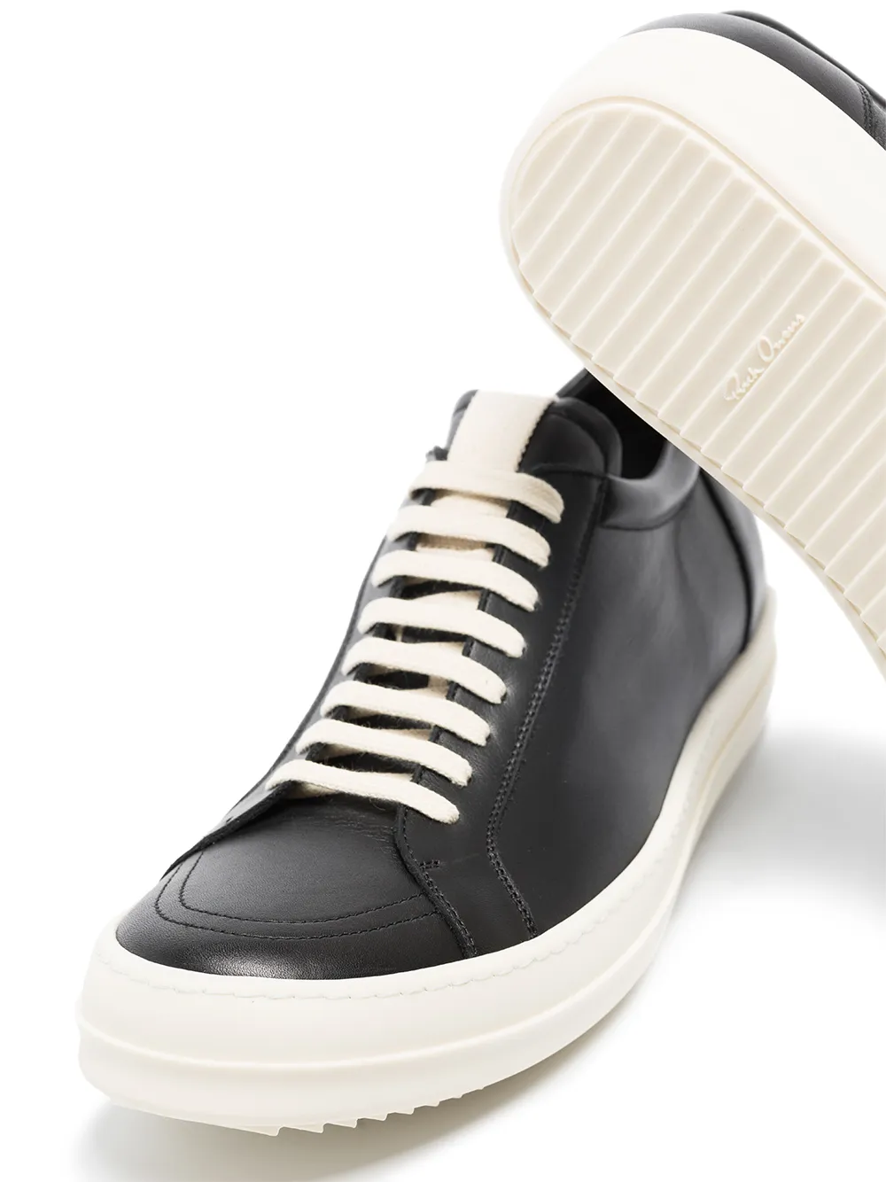 Image 2 of Rick Owens RICK OWENS LOW BLK SNKR