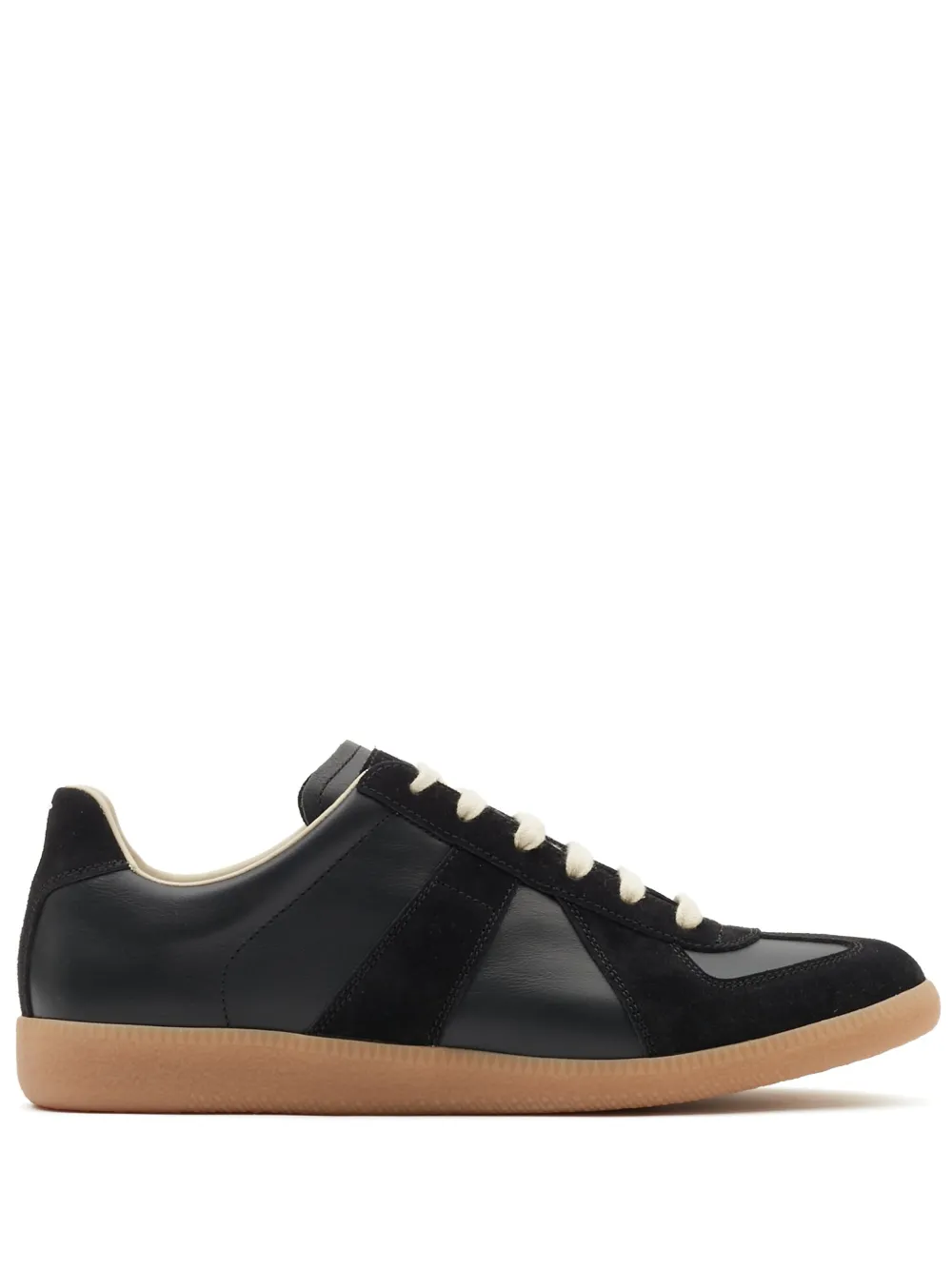 Replica low-top leather sneakers