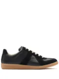 Maison Margiela Replica low-top leather sneakers - Black