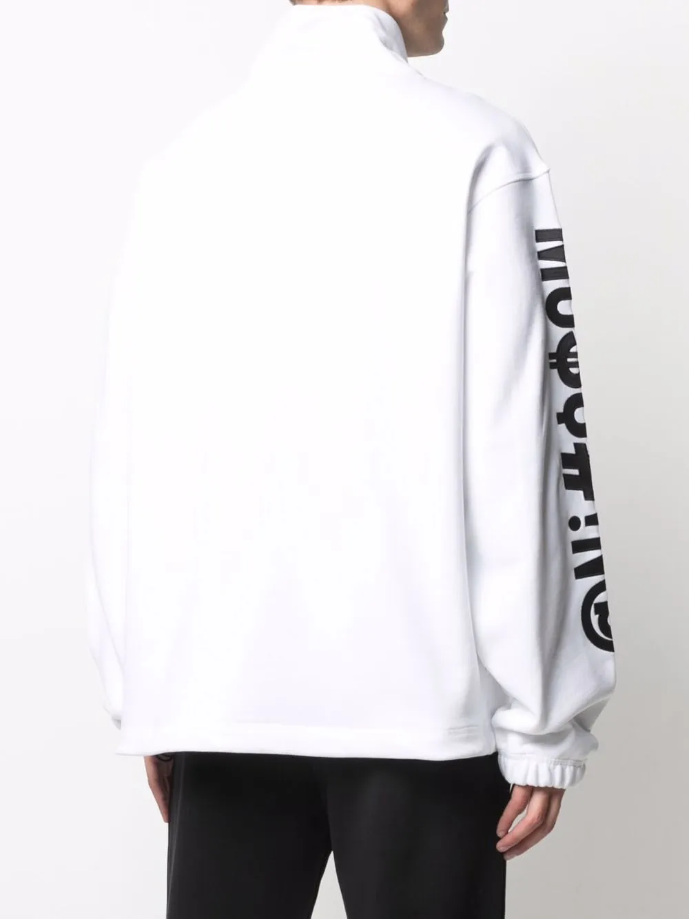 фото Moschino толстовка с вышитым логотипом symbols