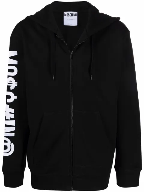 Moschino sudadera con capucha Symbols 