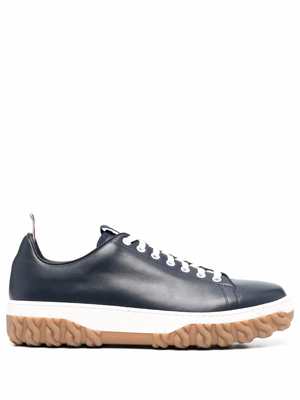 

Thom Browne Court lace-up sneakers - Blue