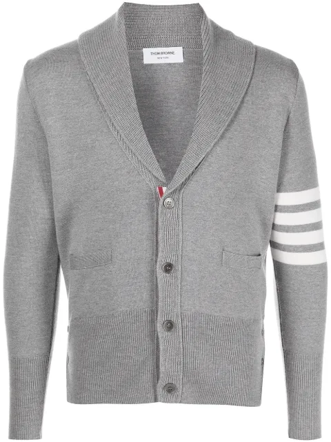 Thom Browne 4-bar stripe wool cardigan