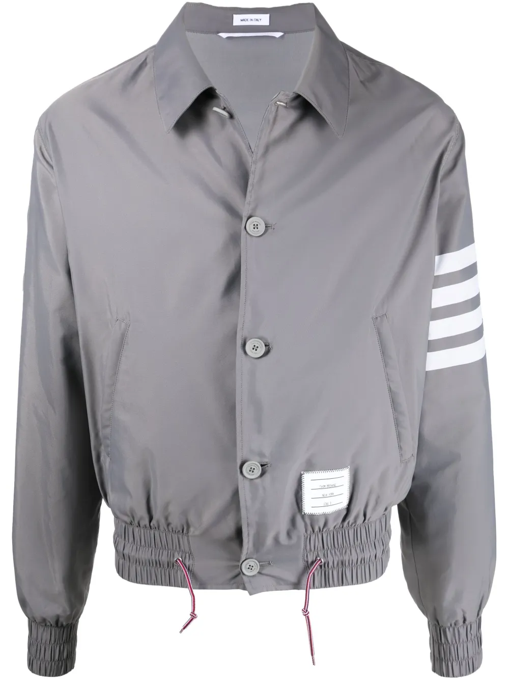 Thom Browne Button-up Shirt Jacket In Grau