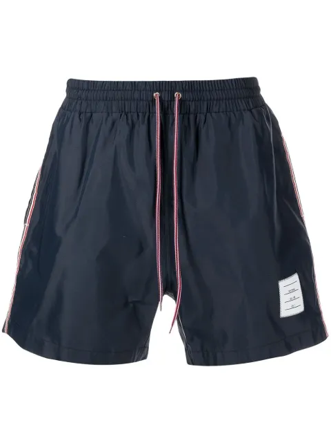 Thom Browne RWB-stripe swim shorts