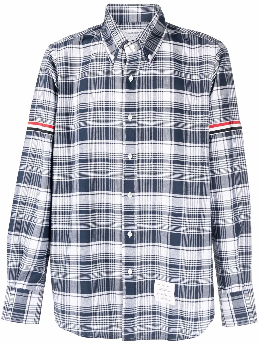 

Thom Browne camisa con motivo RWB - Azul