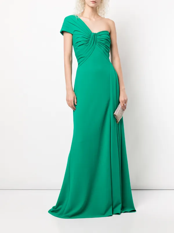 tadashi shoji one shoulder dress