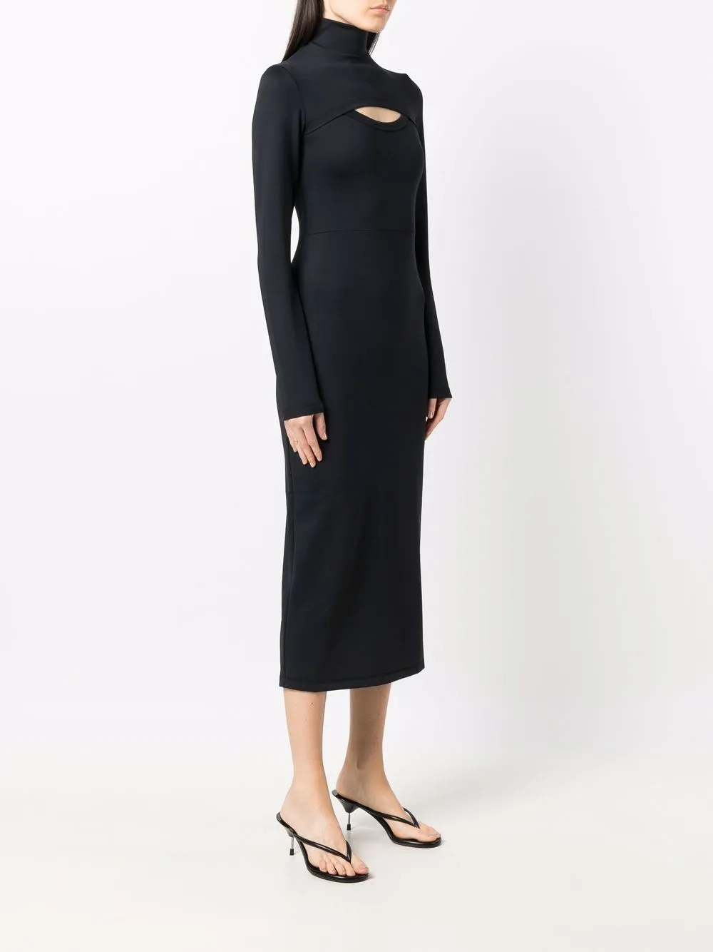 AMBUSH Abito midi con cut-out | Abiti | Image 3