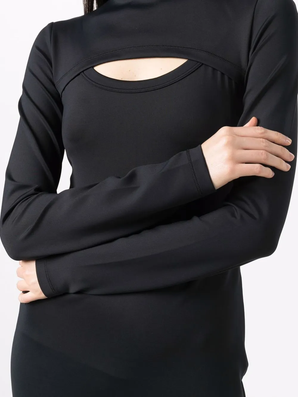 AMBUSH Abito midi con cut-out | Image 5