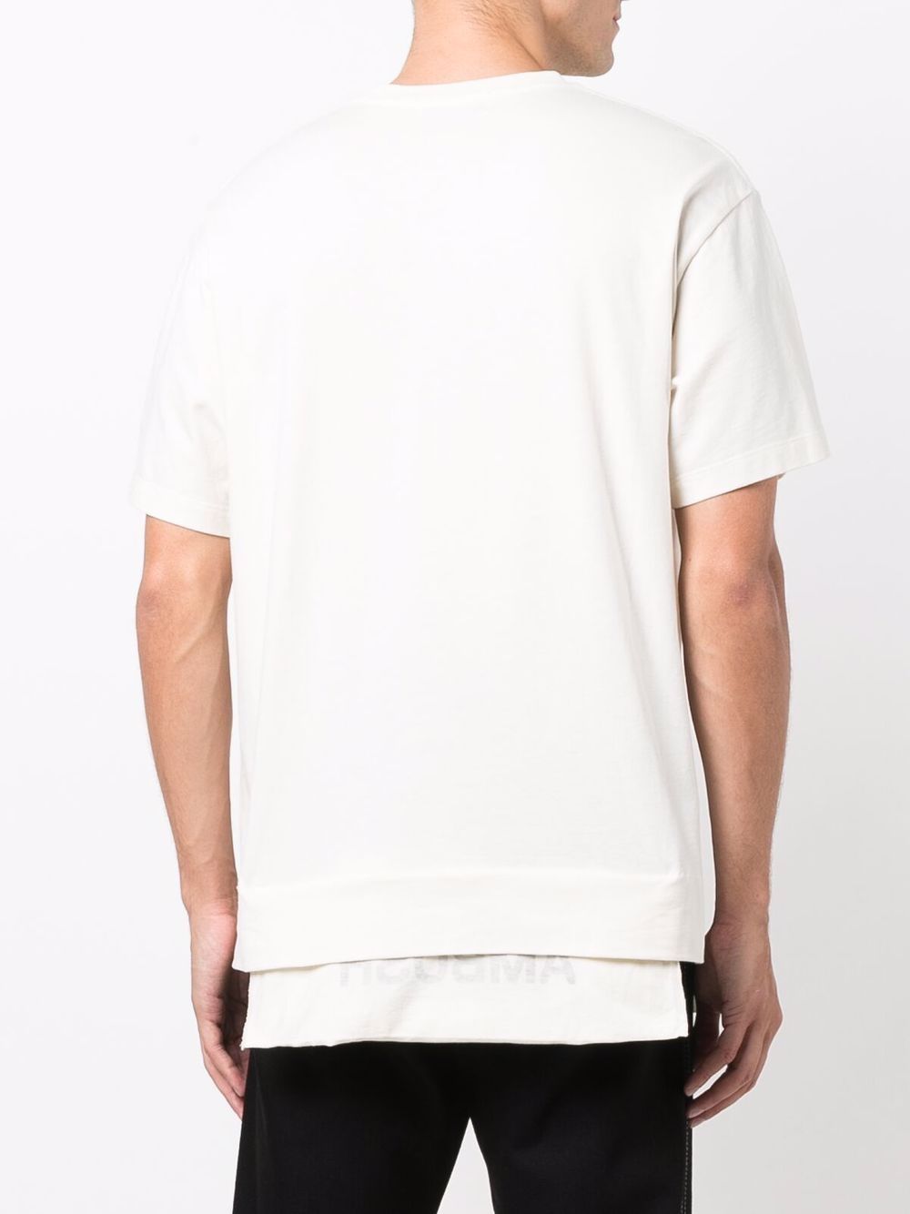 Shop Ambush Waist-pocket Logo-patch T-shirt In Neutrals