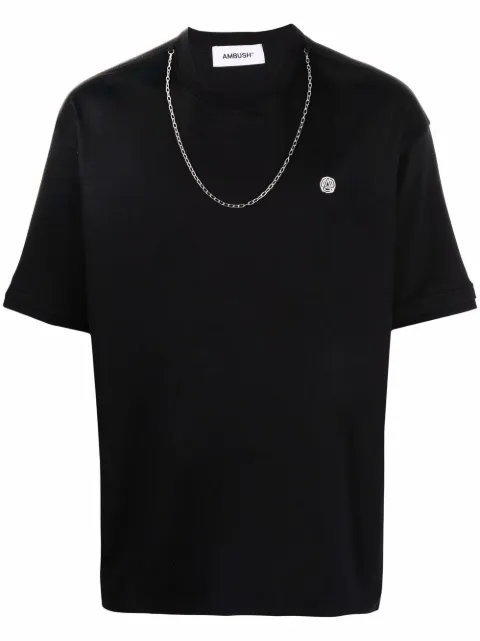 AMBUSH chain-link collar T-shirt