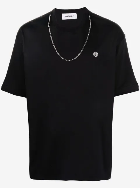 AMBUSH chain-link collar T-shirt
