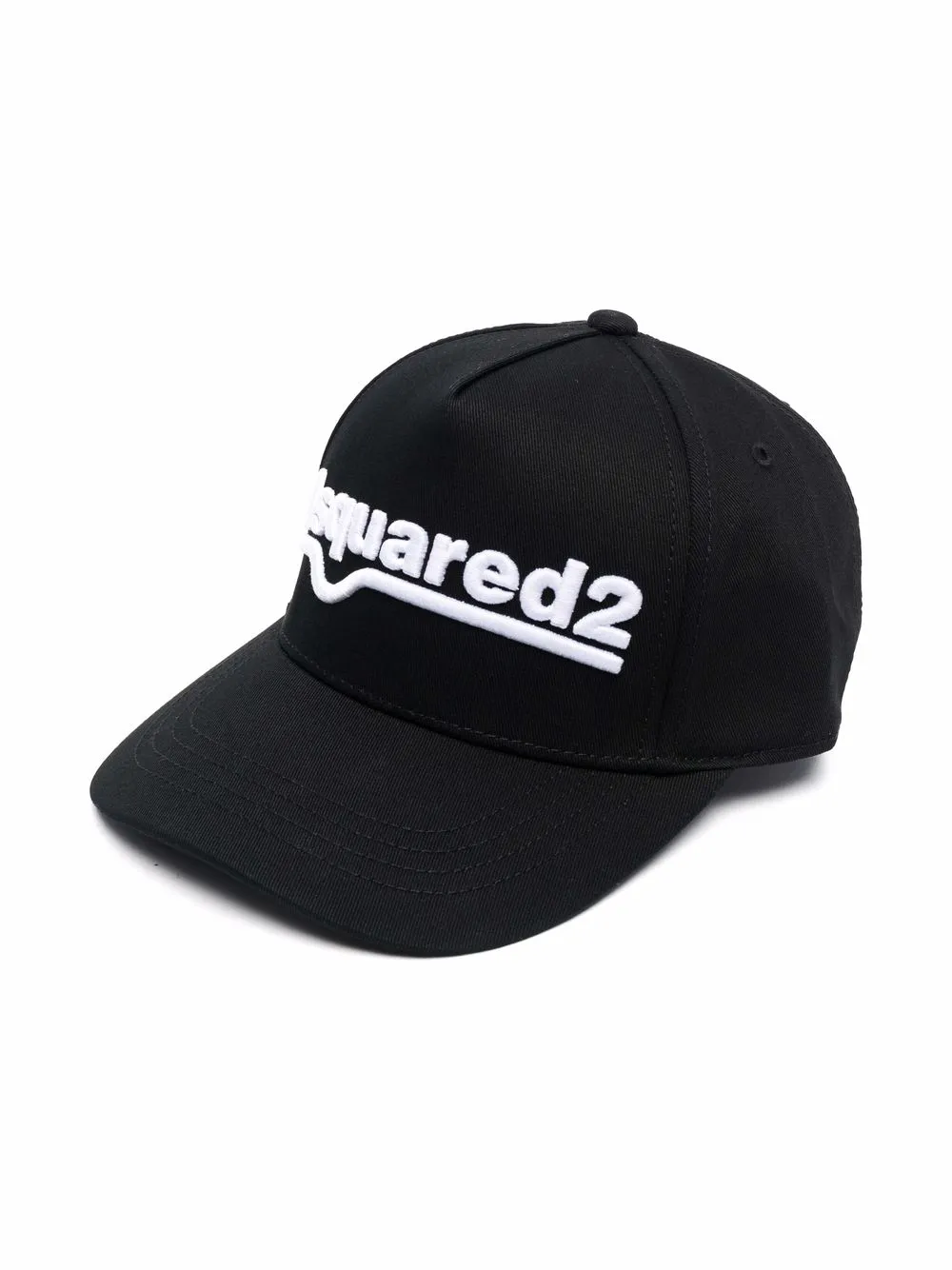 

Dsquared2 Kids gorra con logo bordado - Negro