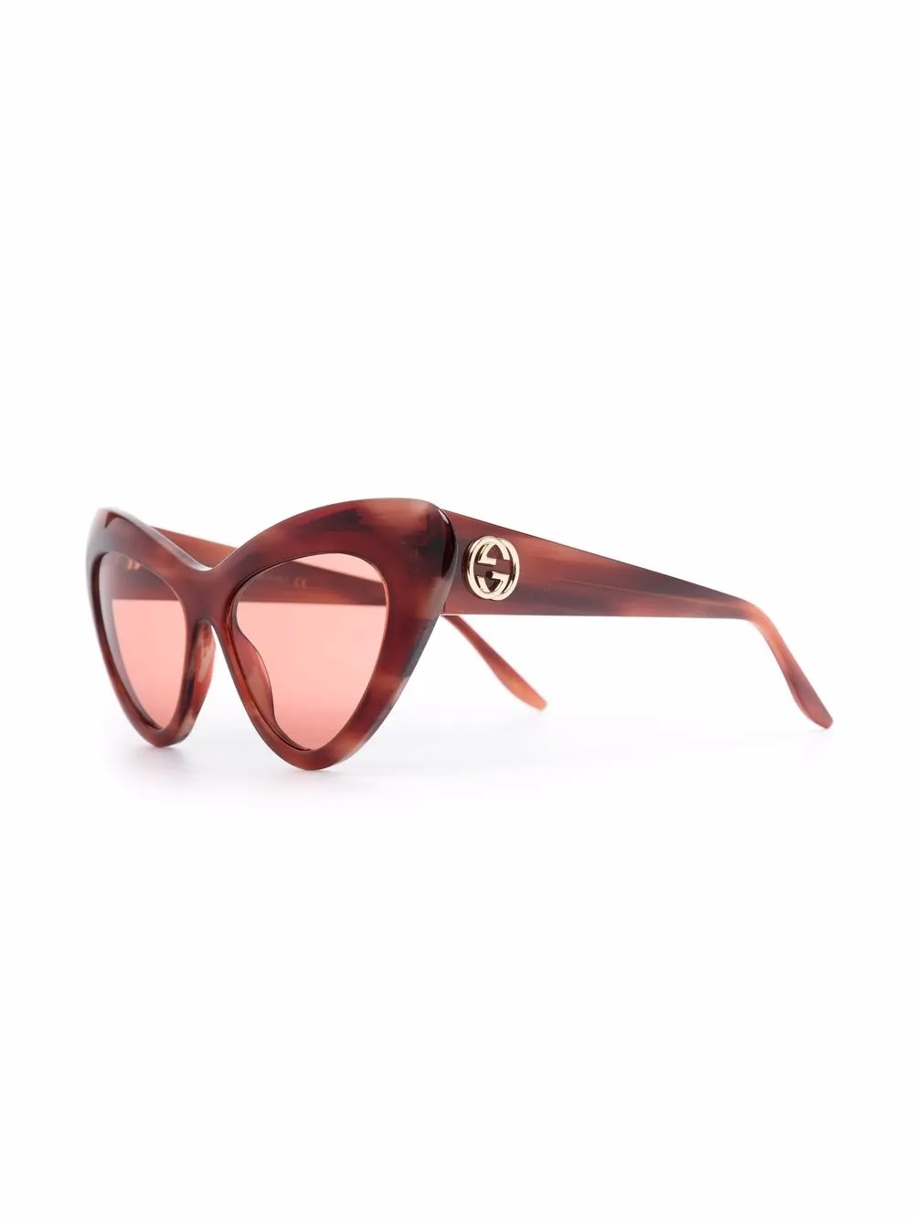 фото Gucci eyewear солнцезащитные очки с логотипом interlocking g