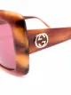 Gucci Eyewear Óculos de sol com logo Interlocking GG